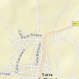 Torre de Miguel Sesmero Street Map