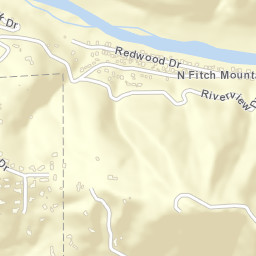 Del Rio Woods California Street Map