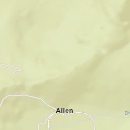 Allen California Street Map