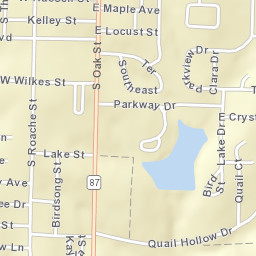 598-701 Parkview Drive, California, MO Street Map