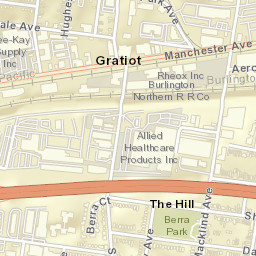 5400-5414 Daggett Avenue, St. Louis, MO Street Map