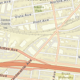 1500-1564 South Vandeventer Avenue Street Map