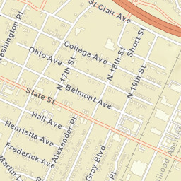 1800 Belmont Avenue, East St. Louis, IL Street Map