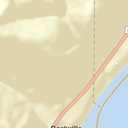 Rockville Ohio Street Map