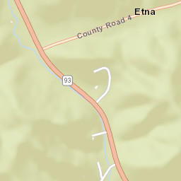 Etna Ohio Street Map