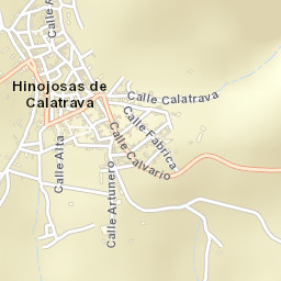 Hinojosas de Calatrava Street Map