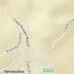 Terrinches Street Map