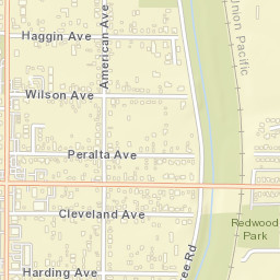 Gardenland California Street Map