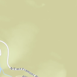 Fishlake National Forest FR036 Richfield UT Street Map