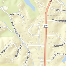 64-88 Forest Club Drive Chesterfield Street Map