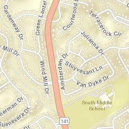 1013 Julianna Drive, Ballwin, MO 63011 Street Map