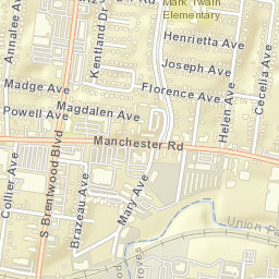 2699 South Brentwood Boulevard Brentwood MO Street Map