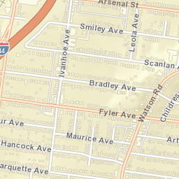 3324-3328 Norma Court Saint Louis Street Map