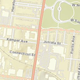 4901-4939 Kemper Ave St Louis MO Street Map