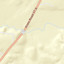 3632 Indiana 57, Washington, IN 47501 Street Map