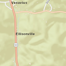 Ellisonville Ohio Street Map