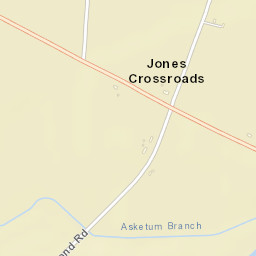 Jones Crossroads Delaware Street Map