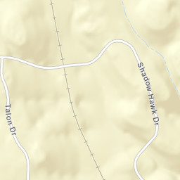 Shrub California Street Map