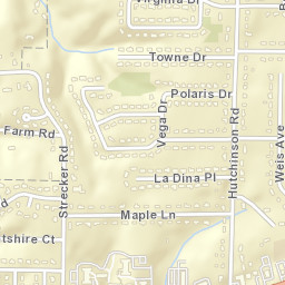 1655 Waldens Meadow Court, Ellisville, MO Street Map