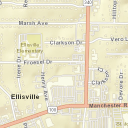 15921 Manchester Road, Ellisville, MO 63011 Street Map