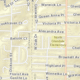 636 Brookhaven Court Kirkwood MO Street Map