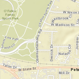 700-710 West State Street O\‘Fallon IL Street Map