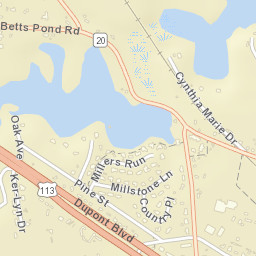 Pine Lodge Addition Delaware Street Map