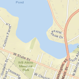 Millsboro Delaware Street Map