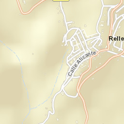 Relleu Street Map