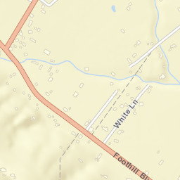 Woodleaf California Street Map