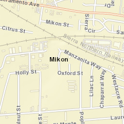 Mikon California Street Map