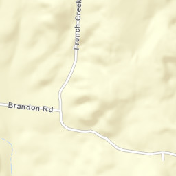 Brandon Corner California Street Map