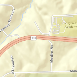 17736-17740 Manchester Road, Wildwood Street Map