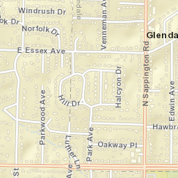 803 West Lockwood Avenue St. Louis MO Street Map