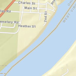 Crown City Ohio Street Map