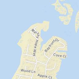 Newtons Acres Delaware Street Map