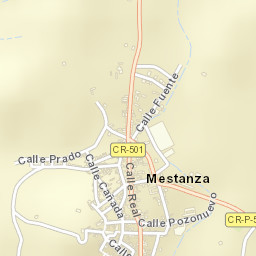 Mestanza Street Map