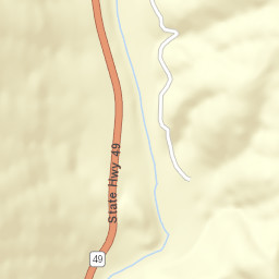 Nashville California Street Map