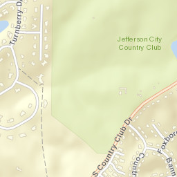 800 Country Ridge Drive, Jefferson City, MO Street Map
