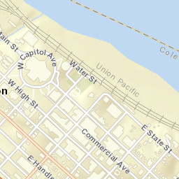 201 W Capitol Ave Jefferson City MO Street Map