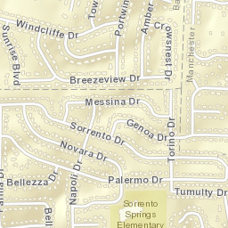 90-94 Breezeview Drive, Ballwin, MO 63021 Street Map