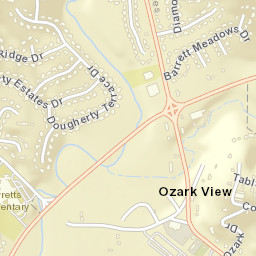 13060-13098 Barrett Meadows Dr Ballwin MO Street Map