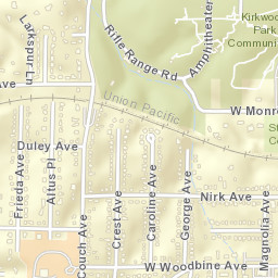 307 Frieda Avenue, Kirkwood, MO 63122 Street Map