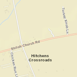 Hitchens Crossroads Delaware Street Map