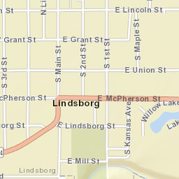 525 South 1st Street Lindsborg KS 67456 Street Map