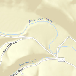 Big White Oak Road, South Shore, KY 41175 Street Map