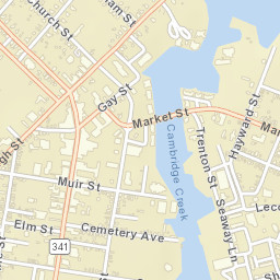 304 Market St, Cambridge, MD 21613 Street Map