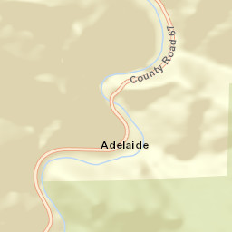 Adelaide Colorado Street Map