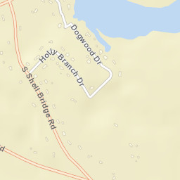 Broad Creek Estates Delaware Street Map