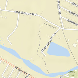 Woodland Heights Delaware Street Map